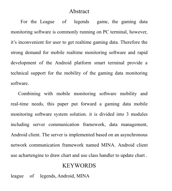 My dissertation